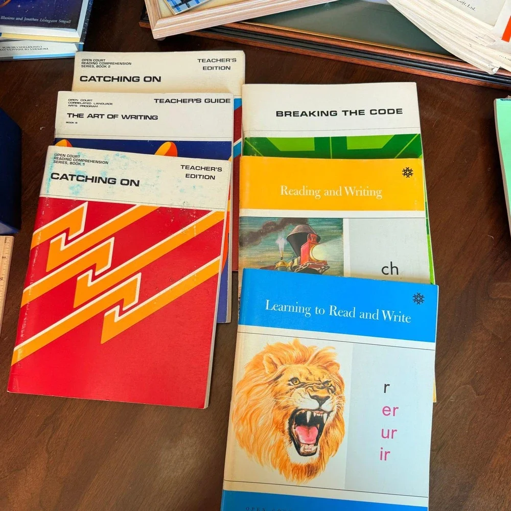 25 Vintage Reading Workbooks Richard Boning Barnell Loft Open Court Teacher Lot